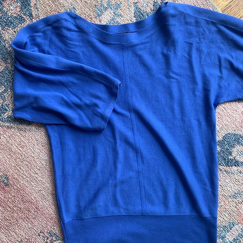 Beautiful blue Talbot’s sweater top